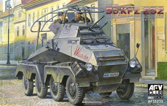 1/35 SdKfz 232 8-Rad Early Schwerer PzSpahWg