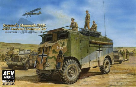 1/35 Rommels Mammoth DAK AEC Armored Command Car