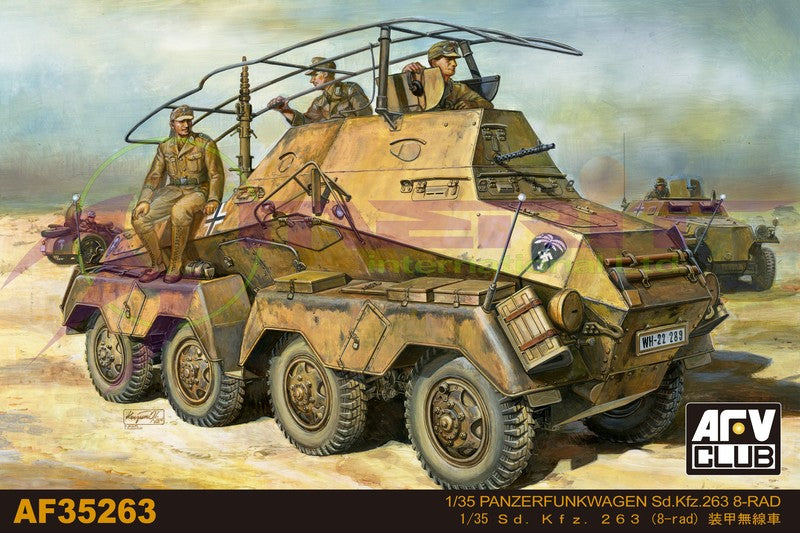 1/35 SdKfz 263 PzFuWg 8-Rad Inital/Early Vehicle