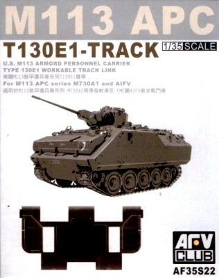 1/35 US M113 APC T130E1 Workable Track Links