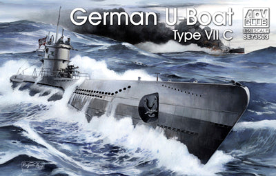 1/350 German U-Boat Type VIIC Submarine