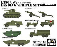 1/350 WWII US Army Landing Vehicle Set (9)