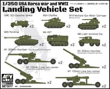 1/350 US Army Landing Vehicle Set Korean War & WWII (10)
