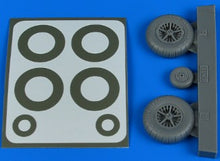 1/32 Bf108 Late Wheels & Paint Masks For EDU