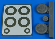 1/32 Bf108 Early Wheels & Pint Masks For EDU