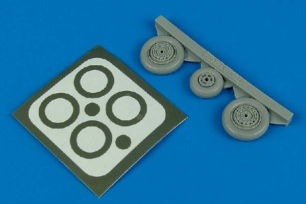 1/48 MiG17 Fresco Wheels & Paint Masks For HBO