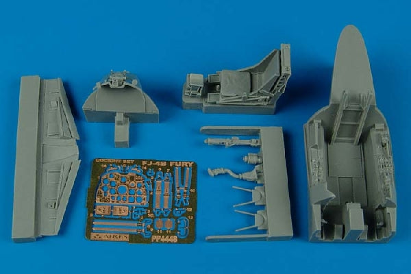 1/48 FJ4B Cockpit Set For HBO