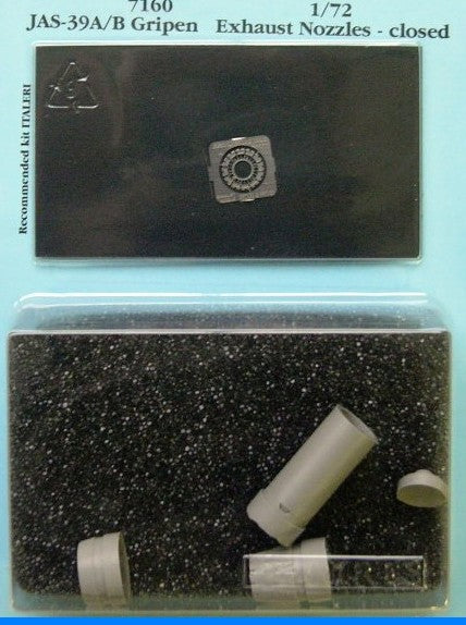 1/72 JAS39A/B Gripen Exhaust Nozzles Closed For ITA