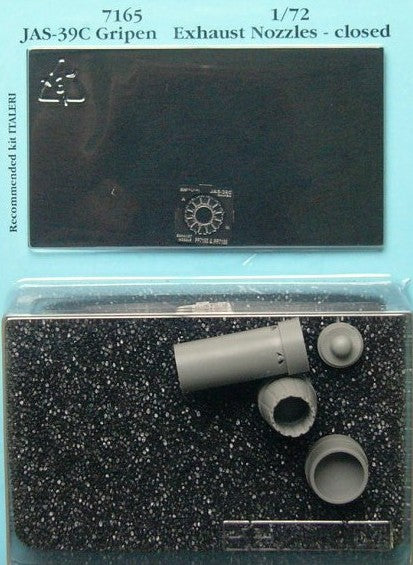 1/72 JAS39C Gripen Exhaust Nozzles Closed For ITA