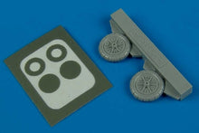 1/72 Bf109E/F Wheels & Paint Masks