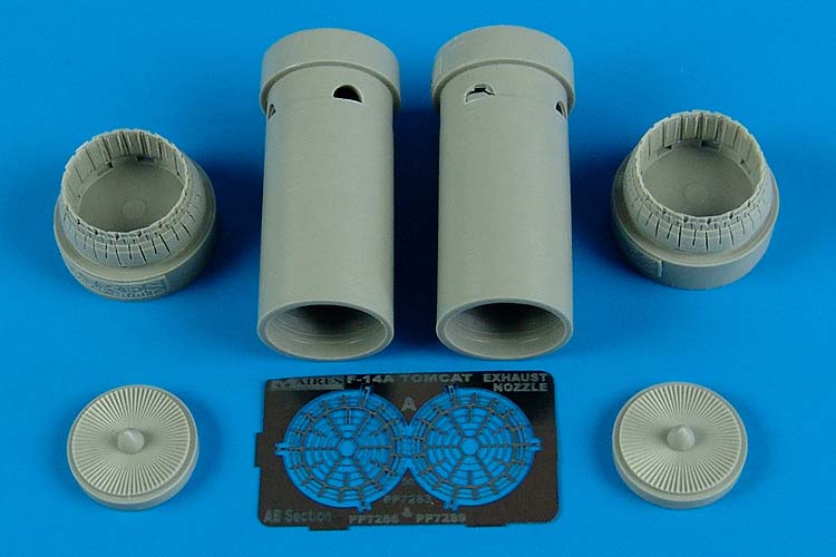1/72 F14A Exhaust Nozzles Opened For HBO