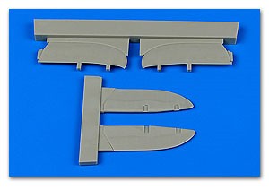 1/72 I153 Chaika Control Surfaces For ICM