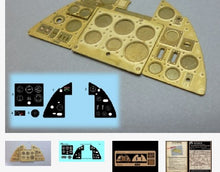 1/24 Hurricane Mk 1 Instrument Panel (Photo-Etch & Decal) for ARX