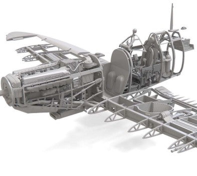 1/24 Spitfire Mk IXc Cockpit Upgrade Set (Photo-Etch & Decal) for ARX