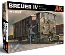 1/35 Breuer IV Rail Shunter Locomotive w/Track Section & Figure (Plastic Kit)