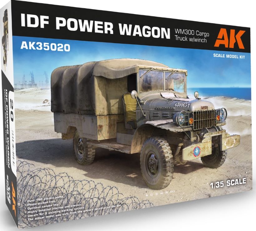 1/35 IDF Dodge Power Wagon WM300 Cargo Truck w/Winch (Plastic Kit)
