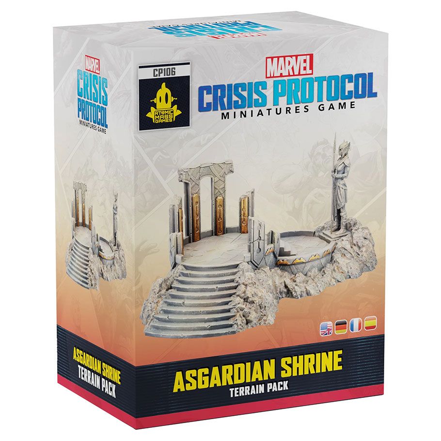 Marvel Crisis Protocol: Asgardian Shrine Terrain Pack By Atomic Mass Games