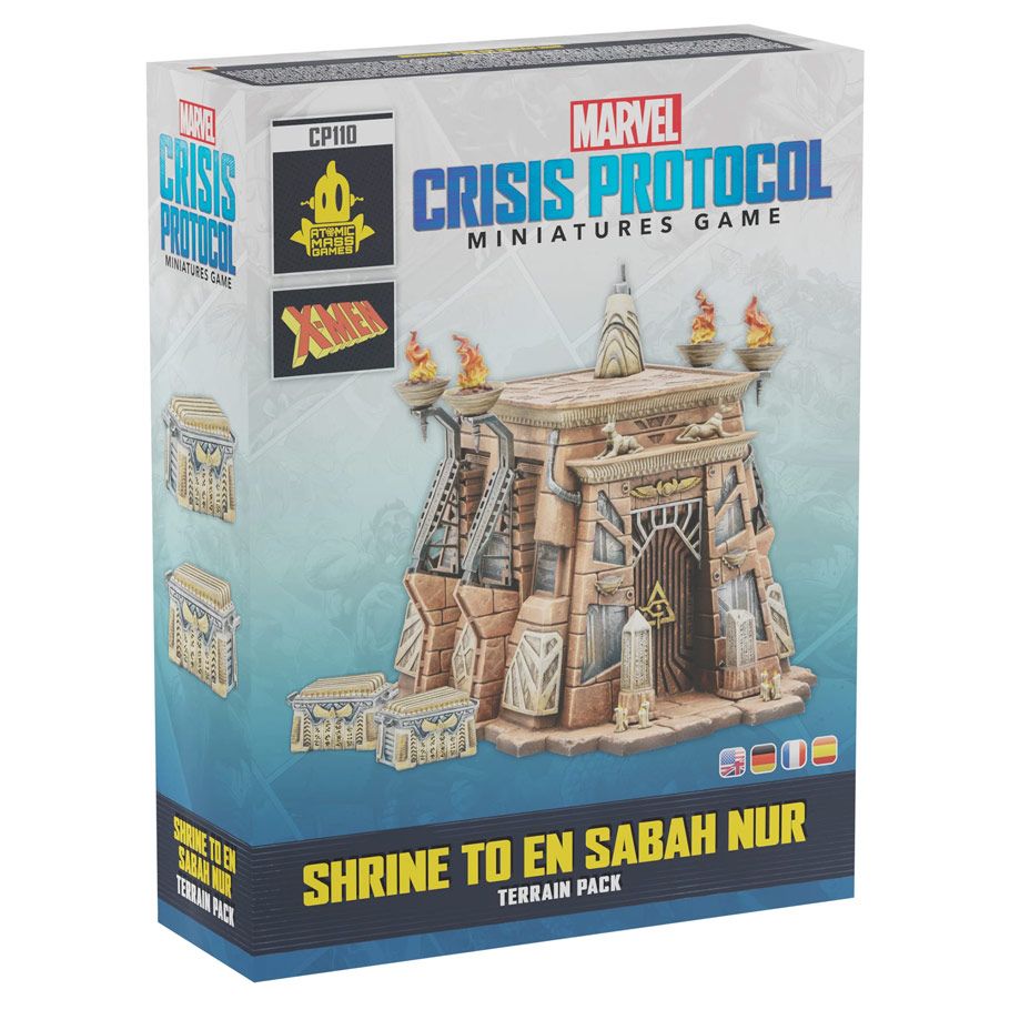 Marvel Crisis Protocol: Shrine to En Sabah Nur Terrain Pack By Atomic Mass Games