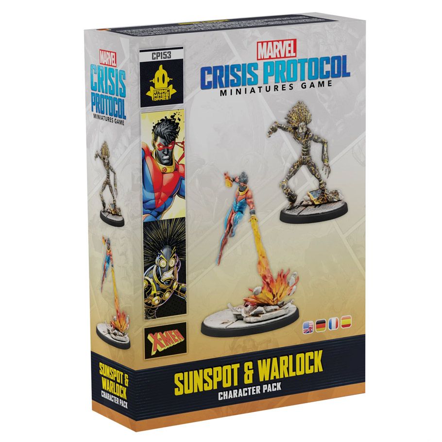 Marvel Crisis Protocol: Sunspot & Warlock By Atomic Mass Games