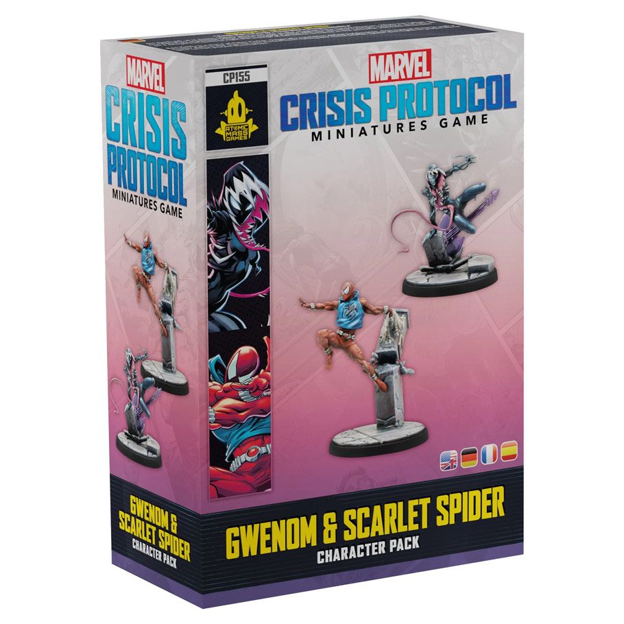 Marvel Crisis Protocol: Gwenom & Scarlet Spider By Atomic Mass Games