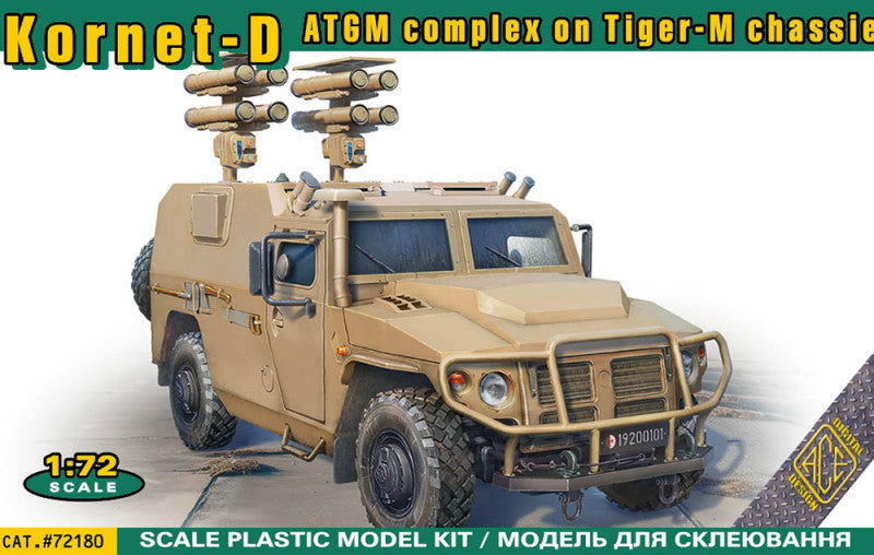 1/72 Kornet-D ATGM Complex Vehicle on Tiger-M Chassis