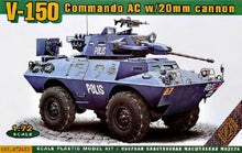 1/72 V150 Commando AC Armored Carrier w/20mm Gun