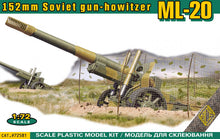 1/72 WWII Soviet ML20 152mm Howitzer