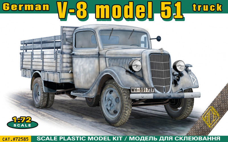 1/72 German V8 Model 51 Truck