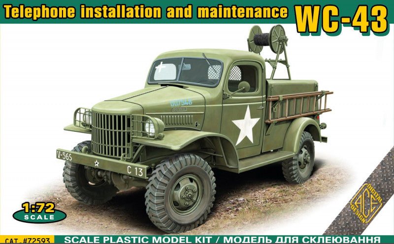 1/72 WC43 Telephone Installation & Maintenance Army Truck