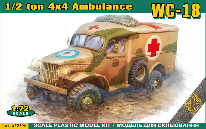 1/72 WC18 1/2-Ton 4x4 Ambulance Truck