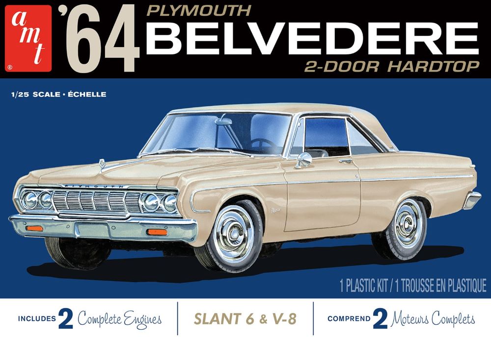 1/25 1964 Plymouth Belvedere 2-Door Hardtop