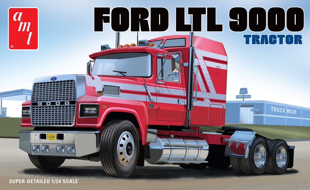 1/24 Ford LTL9000 Semi Tractor Cab