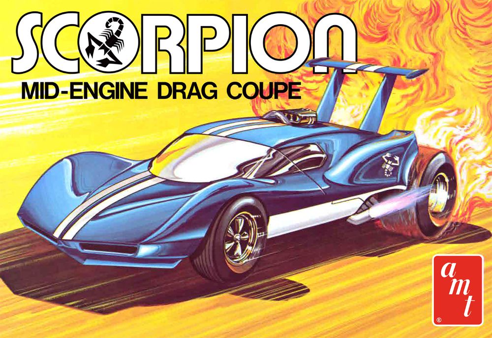 1/25 Scorpion Mid-Engine Drag Coupe
