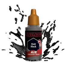 Warpaints: Air: Acrylic: Matt Black 18ml - Cats In Hat Inc.