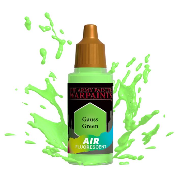 Warpaints: Air: Fluorescent: Gauss Green 18ml