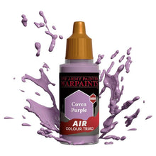 Warpaints: Air: Acrylic: Coven Purple 18ml - Cats In Hat Inc.