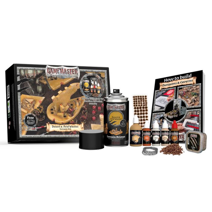 GameMaster: Desert & Arid Wastes Terrain Kit - Cats In Hat Inc.
