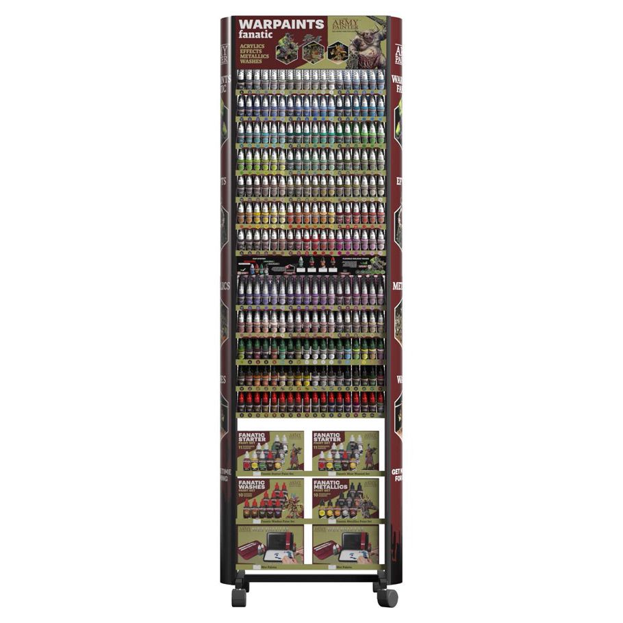 Warpaints: Fanatic Rack By The Army Painter APS