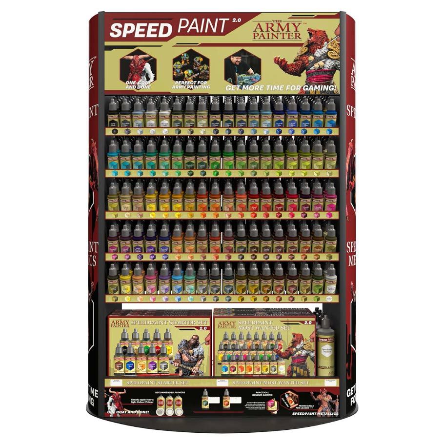 Warpaints: Speedpaint Rack By The Army Painter APS