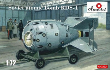 1/72 RDS1 Soviet Atomic Bomb w/Trailer