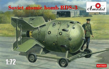 1/72 RDS3 Soviet Atomic Bomb w/Trailer