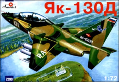1/72 Yak130D Soviet Trainer Aircraft