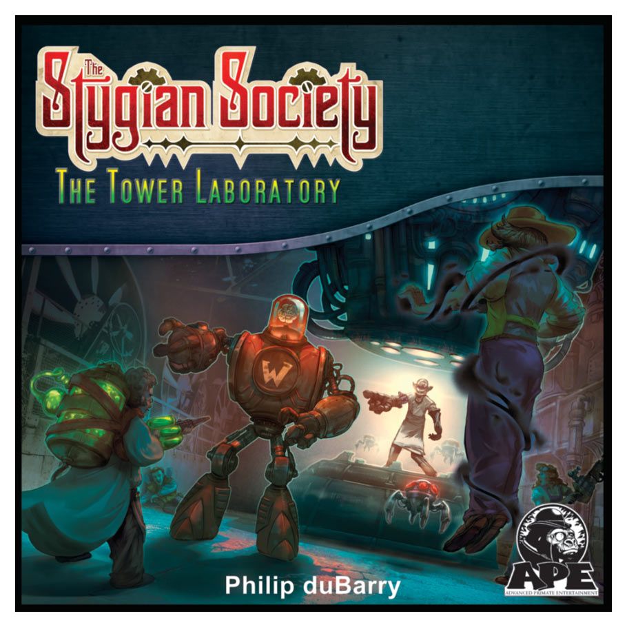 The Stygian Society: The Tower Laboratory - Cats In Hat Inc.