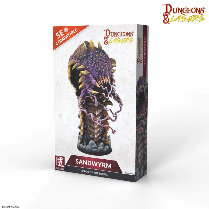 Dungeons & Lasers: Sandwyrm Terror of The Dunes 28-32mm