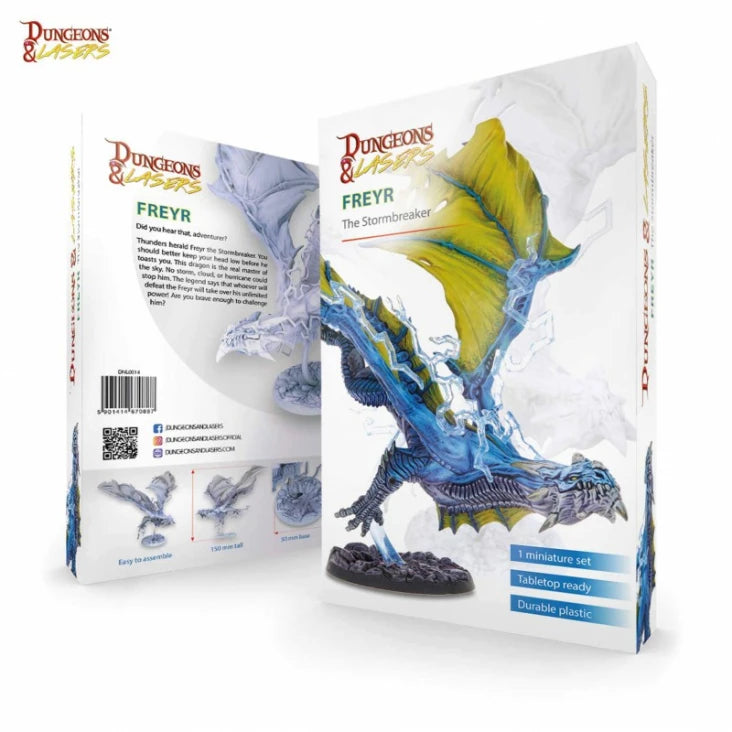 Dungeons & Lasers: Freyr The Stormbreaker Dragon 28-32mm