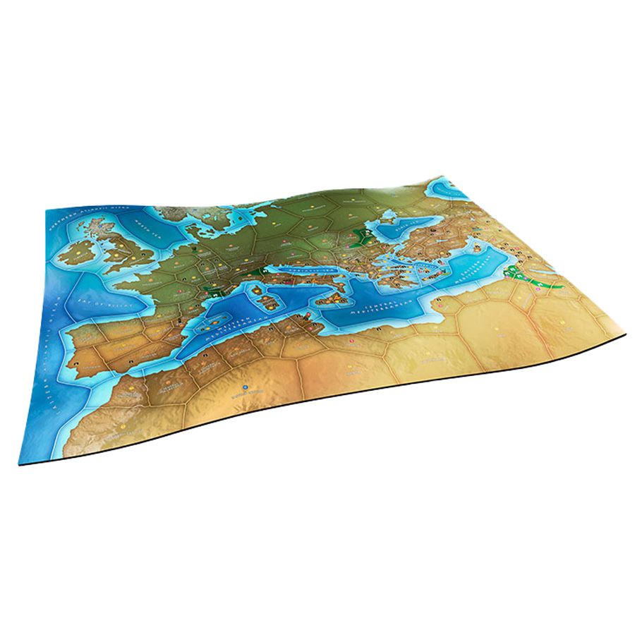 Mega Empires: Deluxe Game Mat (West)