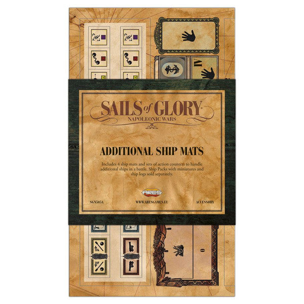 Sails of Glory: Napoleonic: Additional Ship Mats