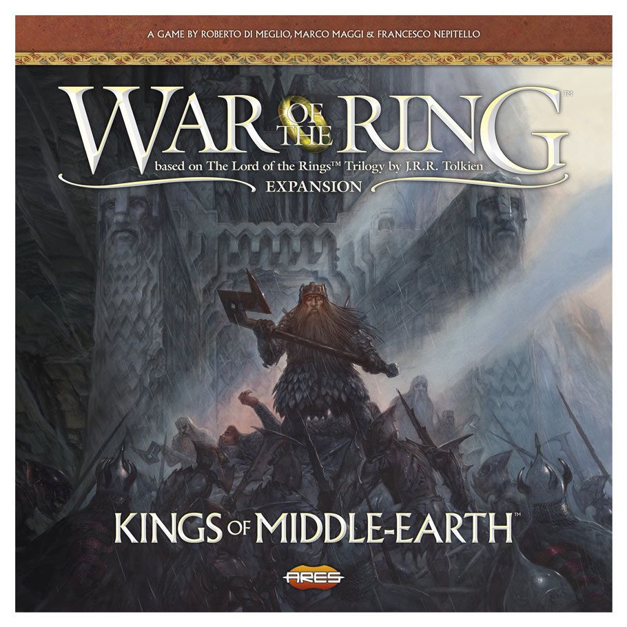 Lord Of The Rings: War Of The Ring: Kings Of Middle Earth Expansion - Cats In Hat Inc.