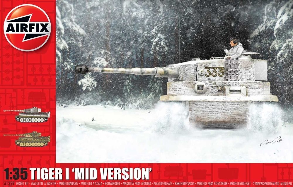 1/35 Tiger I Mid Version Tank