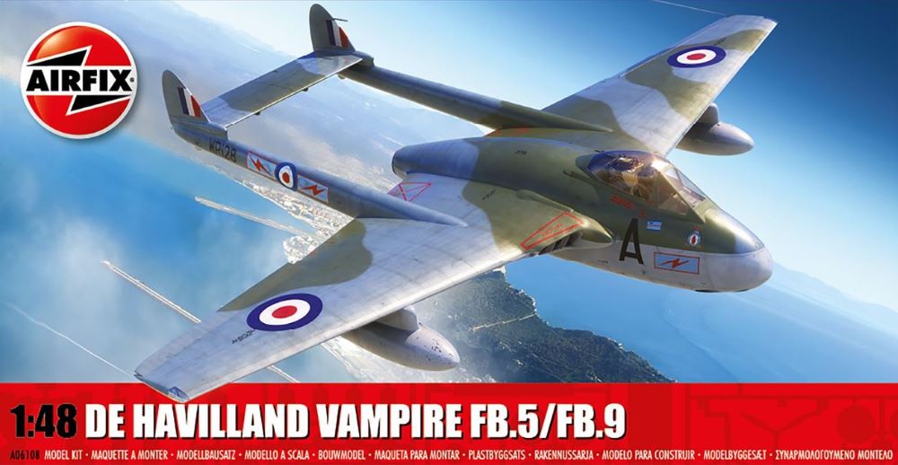 1/48 DeHavilland Vampire FB5/FB9 Fighter